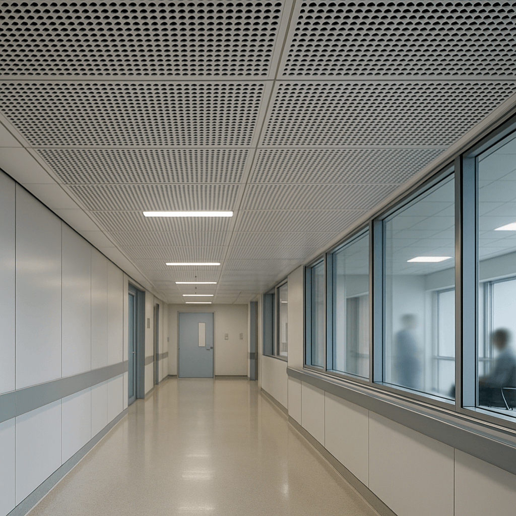 Sunt panourile traforate metalice adecvate pentru utilizarea în spitale