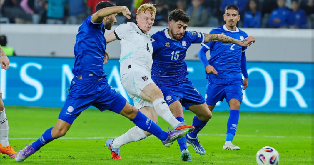 Preliminarii CM 2026: Austria câștigă împotriva Ciprului și diminuează șansele României de a se califica direct la turneul final
