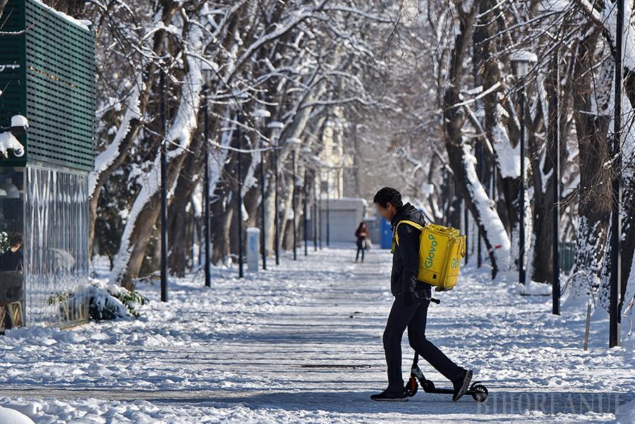 Ger intens duminică dimineața. Meteo Tulca-Bihor: „Cea mai joasă temperatură din România se înregistrează la Oradea”