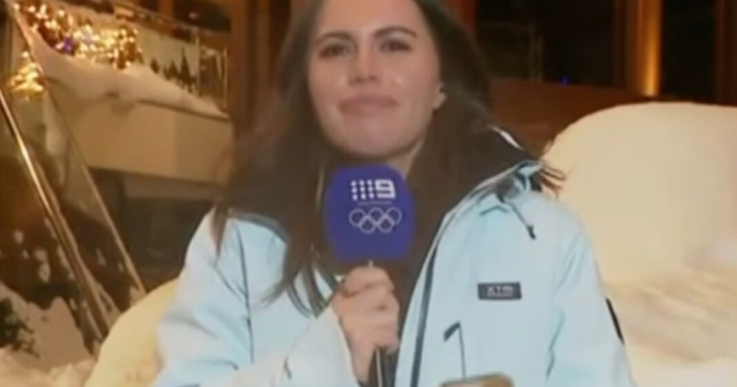 Imagini virale: O reporteră s-a prezentat în stare de ebrietate în timpul transmisiunilor live de la Jocurile Olimpice. „Nu e nicio problemă în legătura cu asta”