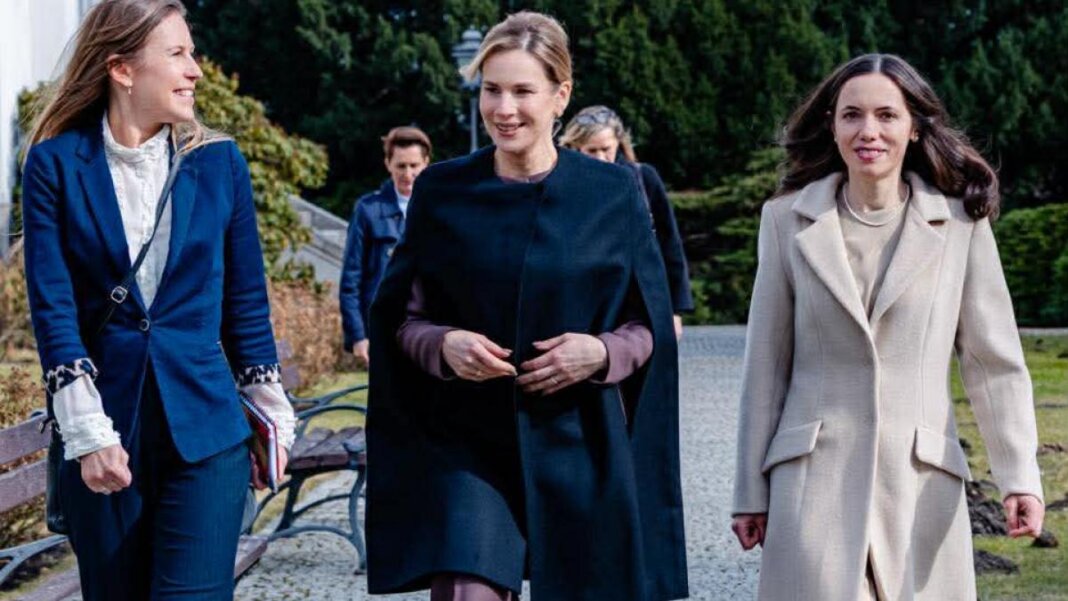 Mirabela Grădinaru, alături de prima doamnă a Poloniei în Varșovia. Informații despre întâlnirea de la...