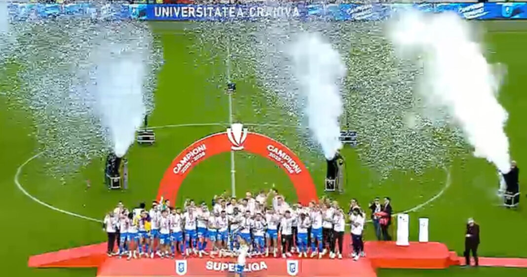 Superliga: Universitatea Craiova se impune ca noua campioană a României după o victorie convingătoare de 5-0 în fața Universității Cluj. Formația...