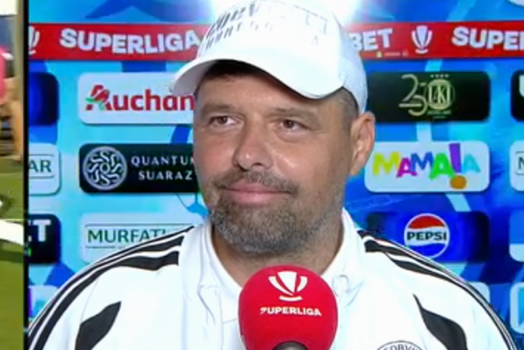 Florin Maxim a răspuns după partida Farul - Corvinul 2-0: „Nu suntem proști! Ne-am fi meritat și noi o linie”